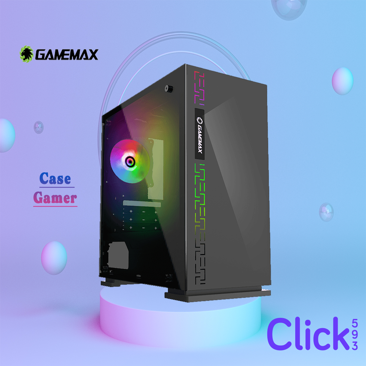 Case Gamer Gamemax H605-TR