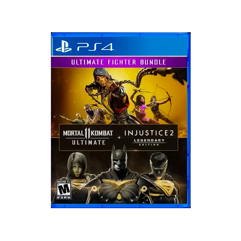 Mortal Kombat 11 + Injustice 2 + DLC PS4